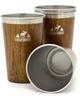 Chilly Moose 4-Piece Woodland Long Beach Tumbler Set-1