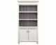 Martin Furniture Hartford Black /Linen White Lower Door Bookcase-0
