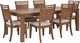 Liberty Furniture Shaker Lakes 7-Piece Harvest Brown/Taupe Optional Rectangular Table Set-0