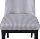 Crown Mark Hadley Light Gray/Black Dining Side Chair-4