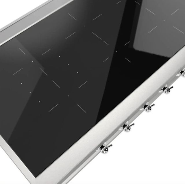 Ilve Nostalgie II 48” Stainless Steel Induction Rangetop with 6 Elements and Chrome Trim-4