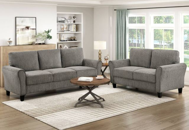 Homelegance® Ellery Brown Sofa-1