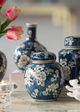 A & B Home Blue/White Jar And Vase-5