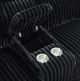 Elements International Admiral Black Power Motion Loveseat with Console-5