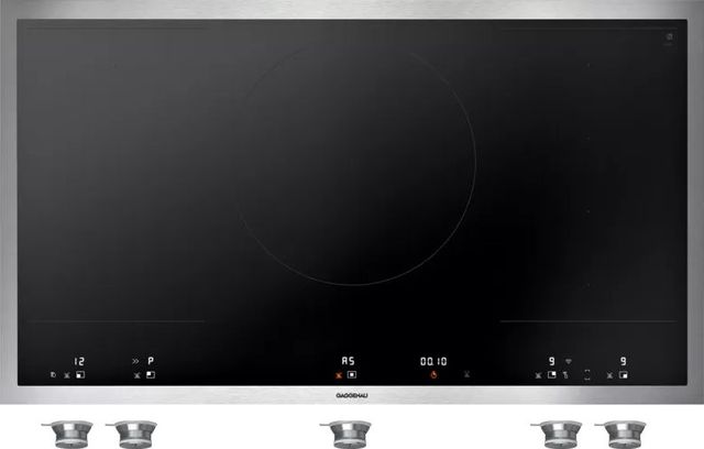 Gaggenau 400 Series 36" Stainless Steel Flex Induction Cooktop 