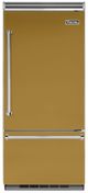 Viking® 5 Series 36 in. 20.4 Cu. Ft. Golden Hour Built In Counter Depth Bottom Freezer Refrigerator-0