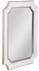 Bassett Mirror Preston Ant Silver/White Wall Mirror-1