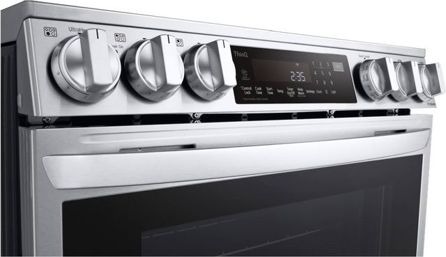 LG 30" PrintProof® Stainless Steel Slide In Electric Range-4