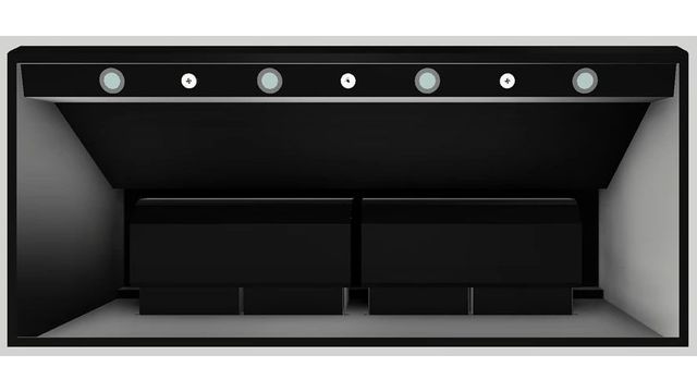 Vent-A-Hood® 60" Black Wall Hood-3