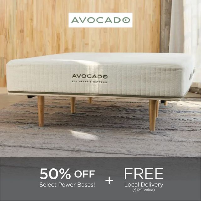 Avocado Eco Organic 10" Hybrid Medium Firm Tight Top Queen Mattress in a Box