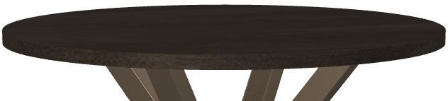 Amisco Customizable Asterisk Round Counter-Height Table with Starburst Stand-1