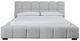 Signature Design by Ashley® Grendusk Light Gray Queen Upholstered Panel Bed-1