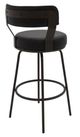International Furniture Direct Maison Licorice Bar Stool-1