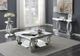 Coaster® Amalia Silver Mirrored Side Table-1
