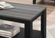 Monarch Specialties Inc. 3 Piece Grey Top and Black Table Set-4