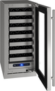U-Line® 15" Stainless Steel Wine Captain® Wine Cooler-0