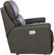 La-Z-Boy® Apollo Slate Leather Power Reclining Loveseat with Headrest-2