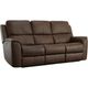 Flexsteel Hudson Triple Power Reclining Sofa with Drop Down Table-0