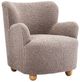 Furniture of America® Acaso Mushroom Accent Chair-0