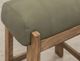 International Furniture Direct Balam Brown/Green Stool-2