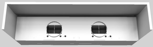 Vent-A-Hood® 60" White Wall Mounted Range Hood-2