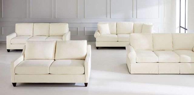 Bassett® Furniture Customizable True Custom® Roll Arm Sofa-4