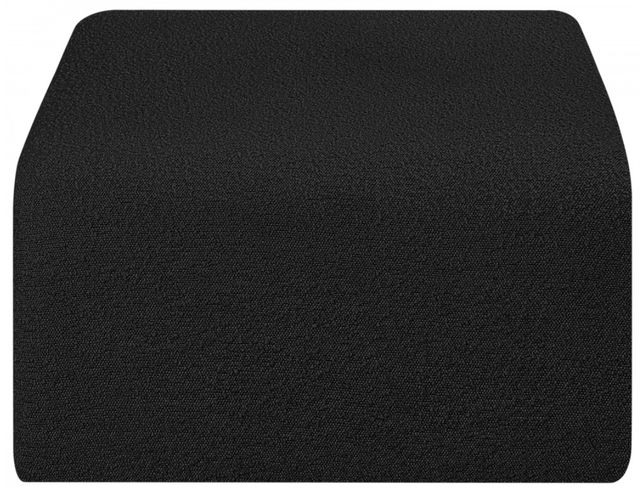 Meridian Furniture Arc Black Ottoman-1