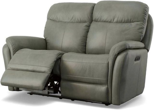 Flexsteel® Zoey Power Reclining Loveseat with Power Headrests-2