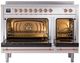 Ilve® Nostalgie II Series 48" Custom RAL Color Pro Style Induction Range with Cooper Trim-1