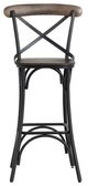 Crestview Collection Cartwright Brown Barstool-1