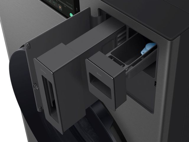 Samsung Bespoke 5.3 Cu. Ft. Dark Steel Washer Dryer Combo-4