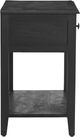 Moe's Home Collection Corrine Antique Black Nightstand-4