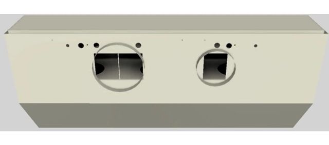 Vent-A-Hood® 48" Biscuit Under Cabinet Range Hood-3