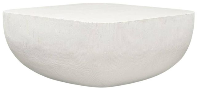 Uttermost® Alma Limestone Concrete Indoor-Outdoor Coffee Table-0