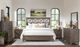 Legacy Classic XXX's And OOO's Cocoa California King Panel Bed with Storage Footboard-1