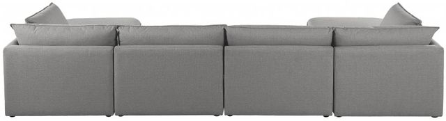 Meridian Furniture Mackenzie 6-Piece Grey Modular Sectional Set-3