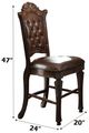 ACME Furniture Vendome 2-Piece Cherry Counter Height Side Chair Set-2