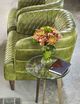 Moe's Home Collection Magdalen Dark Green Arm Chair-3