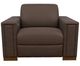 La-Z-Boy® Armitage Cognac Leather Power Reclining Chair and a Half with Headrest-1