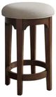 Liberty Furniture Arden Road Cream/Satin Cherry Upholstered Console Stool-0