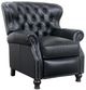 BarcaLounger® Presidential Wenlock Onyx Leather Manual Recliner-0