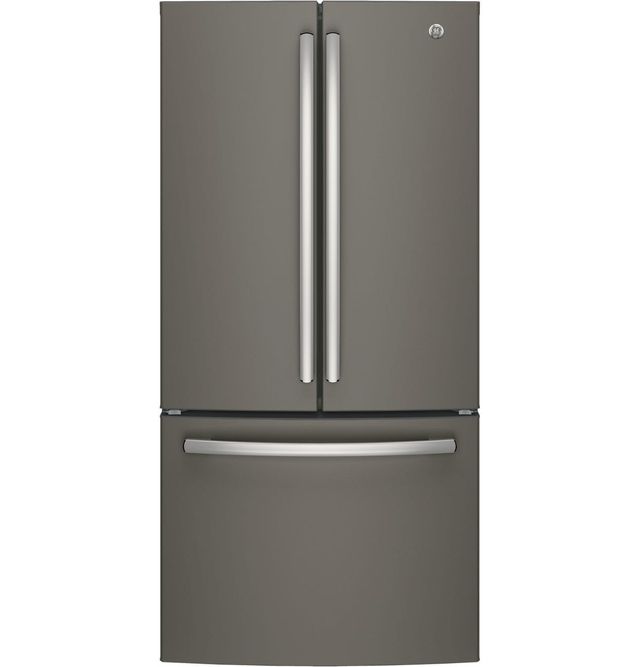 GE Slate Kitchen Package with French Door Bottom Mount Freezer Refrigerator-1