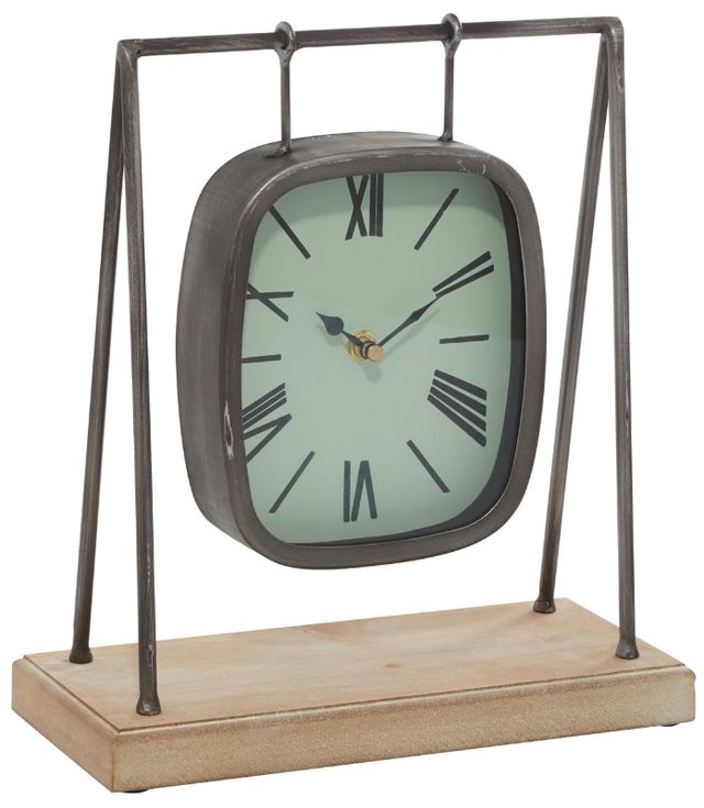 Deco Marche Gray Pendulum Clock-1