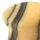 A & B Home Eduardo Beige/Black Hand-Carved Zebra Onyx Bowl-1