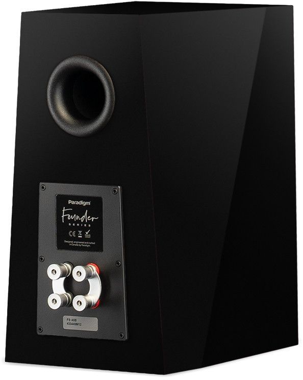 Paradigm® Founder Series Piano Black Bookshelf Speaker-7