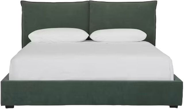 Bassett® Furniture Customizable Greer King Upholstered Platform Bed -1