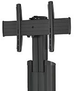 Chief® Black Medium Fusion™ Mobile AV Cart-1