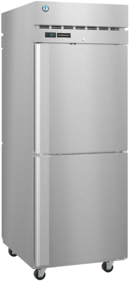 Hoshizaki Steelheart® 28" 24.2 Cu. Ft. Stainless Steel Pass Thru Commercial Refrigerator with Lock-2