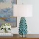 Uttermost® Mina Teal Blue Table Lamp-1