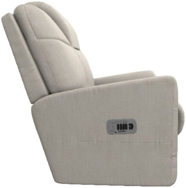 La-Z-Boy® Sparrow Ivory Power Wall Recliner with Headrest and Lumbar-3